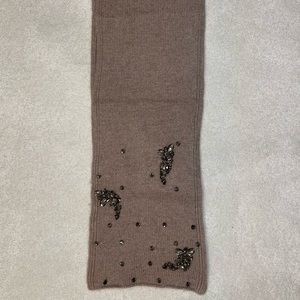 Brown Sparkly Scarf